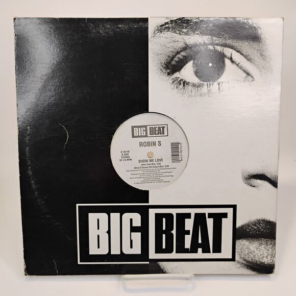 VTG Robin S ‎– Show Me Love / 1993 Big Beat ‎#0-10110 Vinyl 12" Maxi Single - Picture 2 of 6